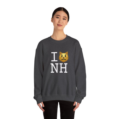 "I'm a Pouting Cat about New Hampshire" Sweatshirt