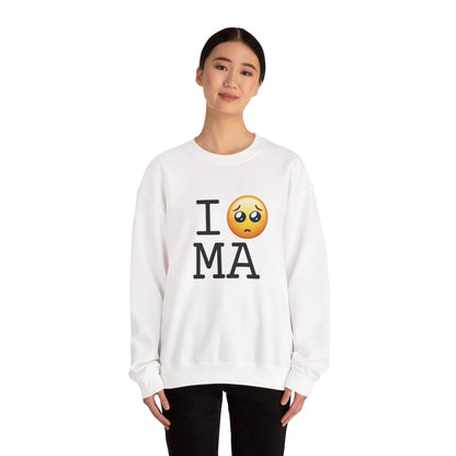 "I'm Begging about Massachusetts" Sweatshirt