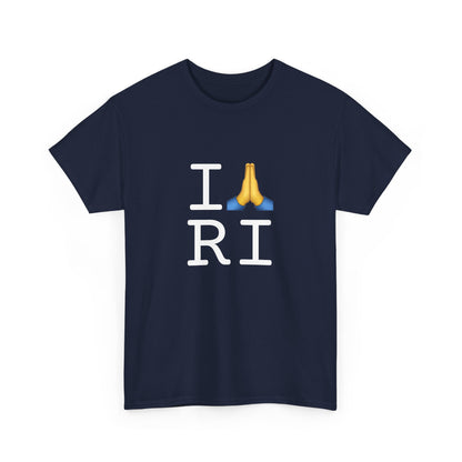 "I Pray for Rhode Island" Tee