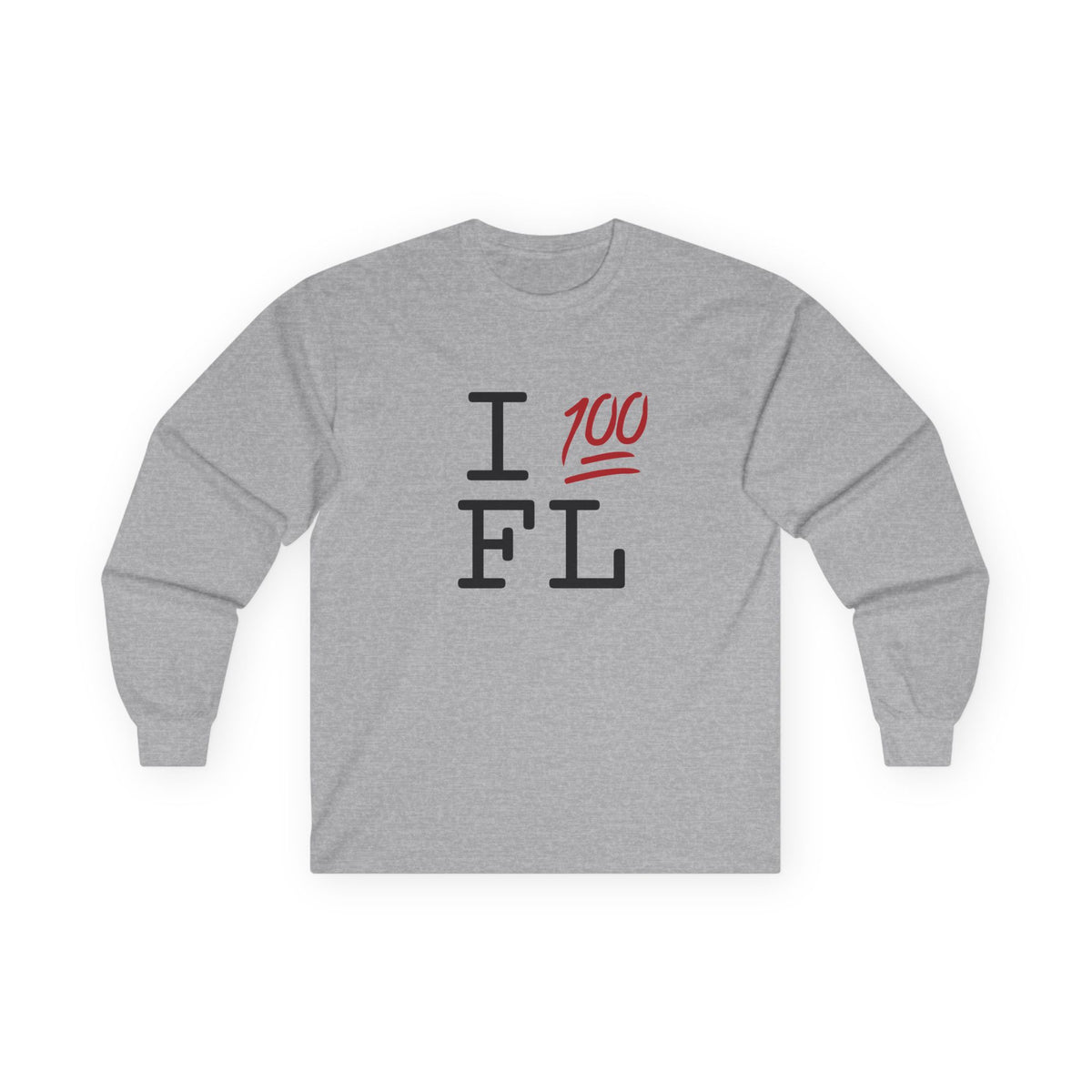 "I Keep it 100 in Florida" Long Sleeve Shirt