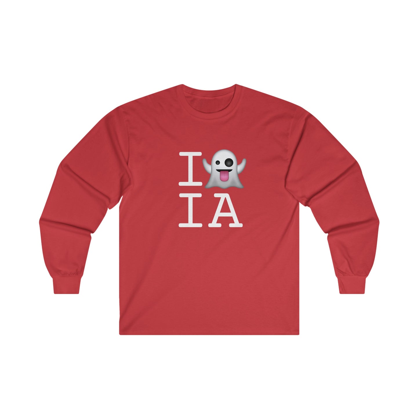 "I'm Ghosting Iowa" Long Sleeve Shirt