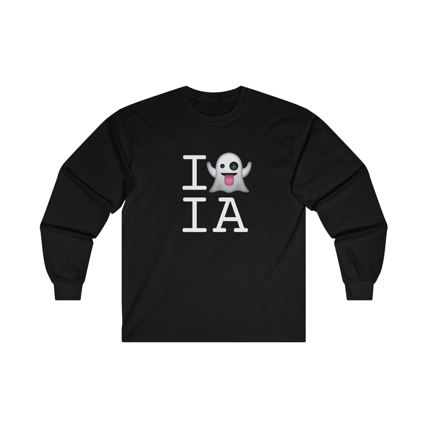 "I'm Ghosting Iowa" Long Sleeve Shirt