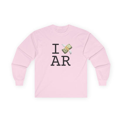 "I Lose Money in Arkansas" Long Sleeve Shirt