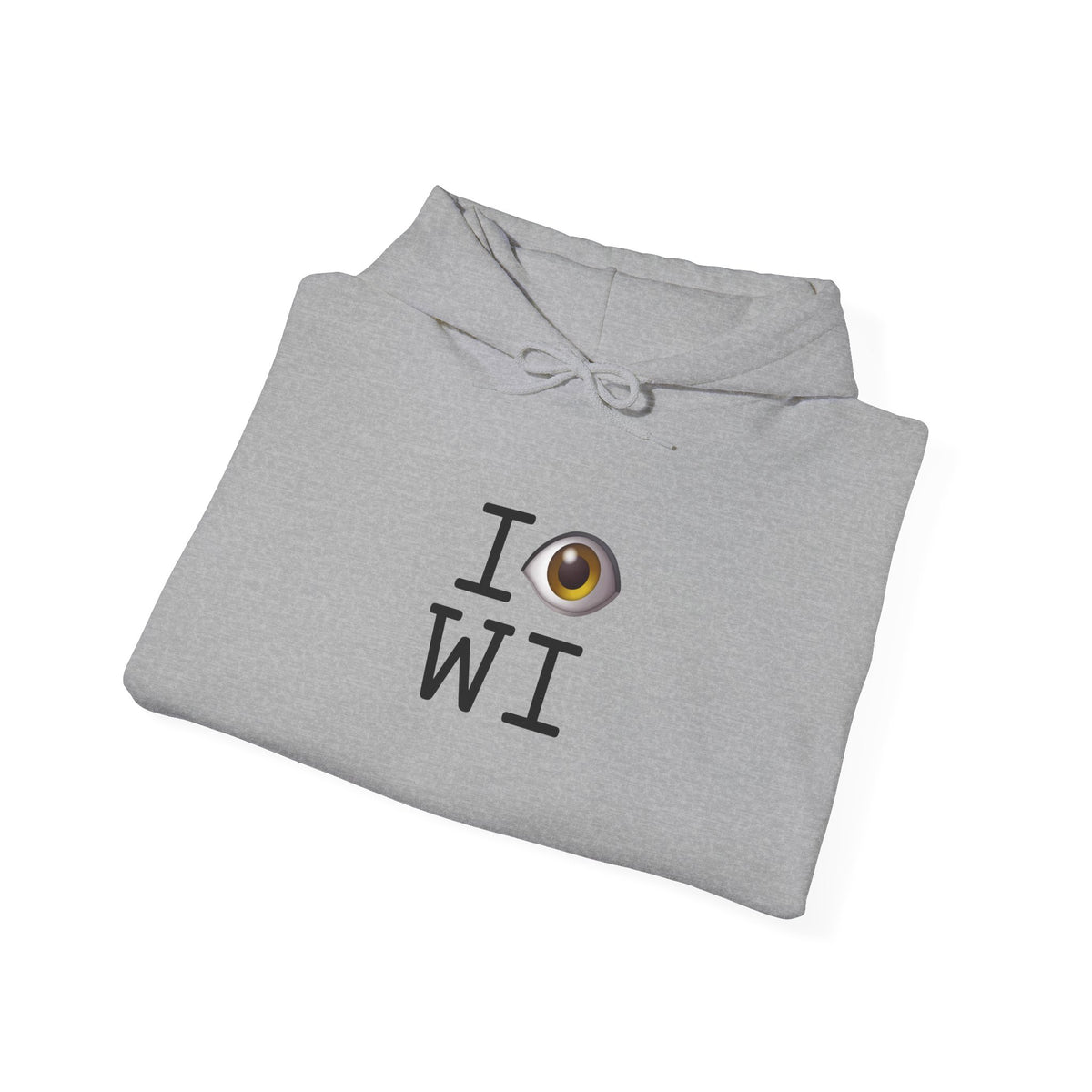 "I See (Eye) Wisconsin" Hoodie