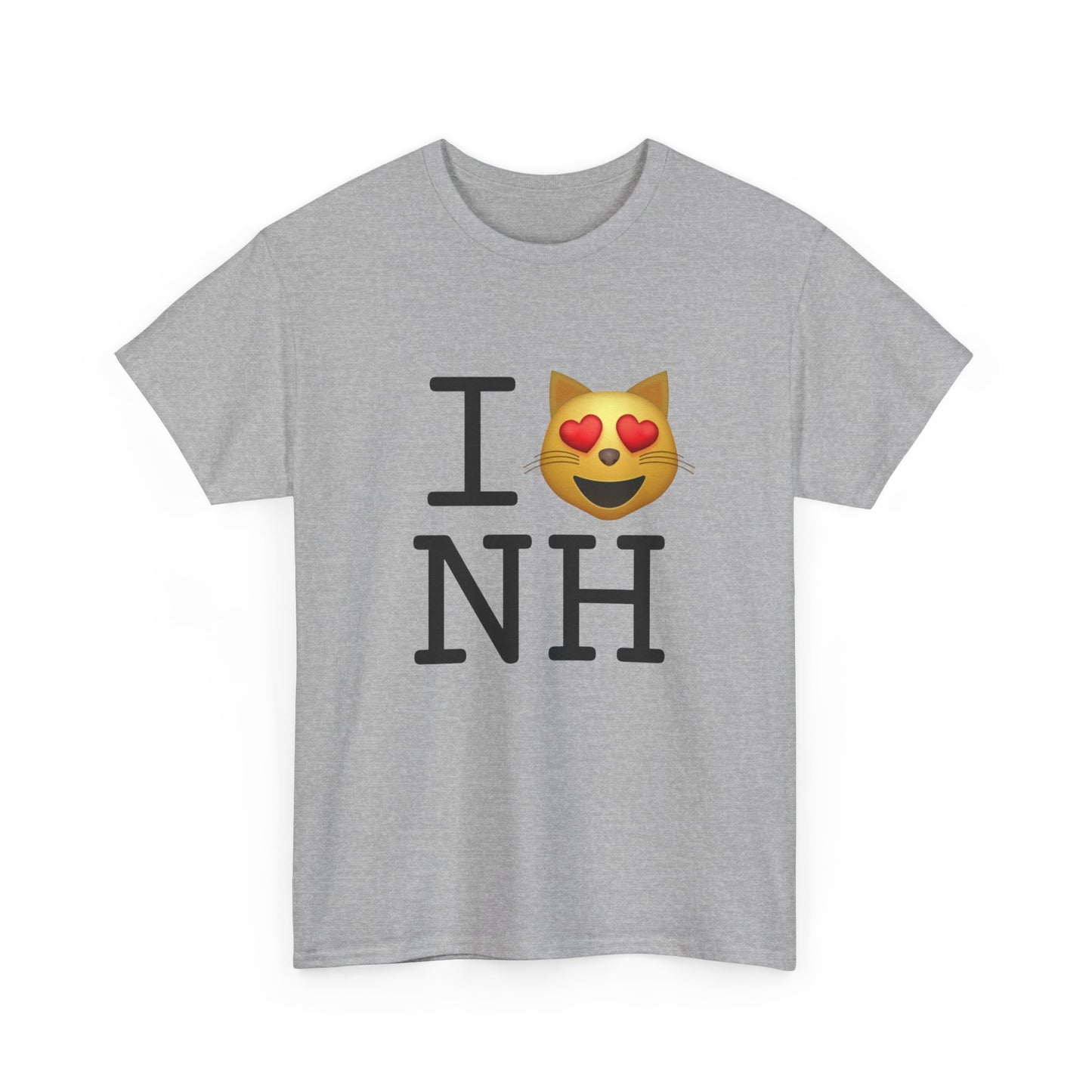 "I'm a Cat that Loves New Hampshire" Tee