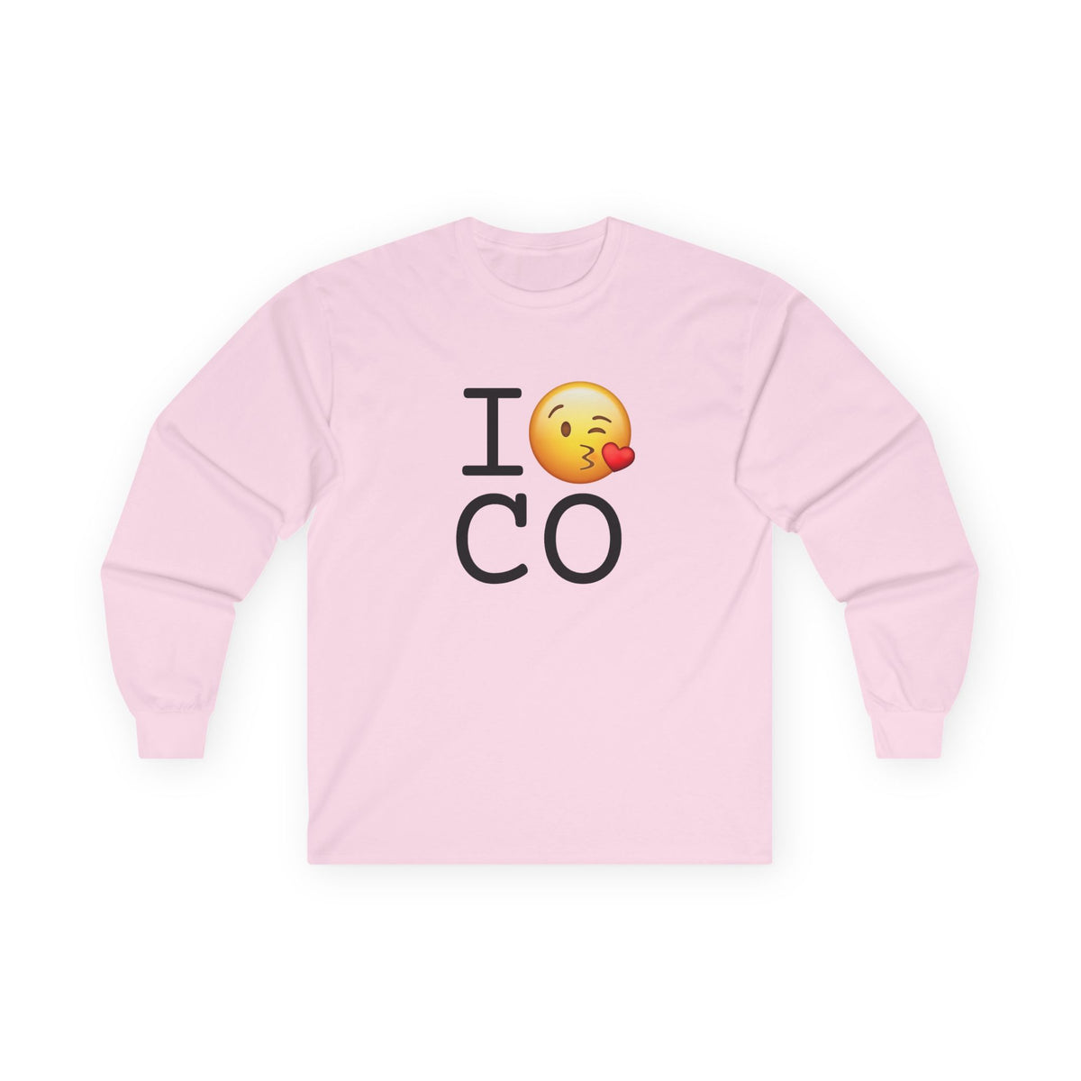 "I Blow a Kiss at Colorado" Long Sleeve Shirt