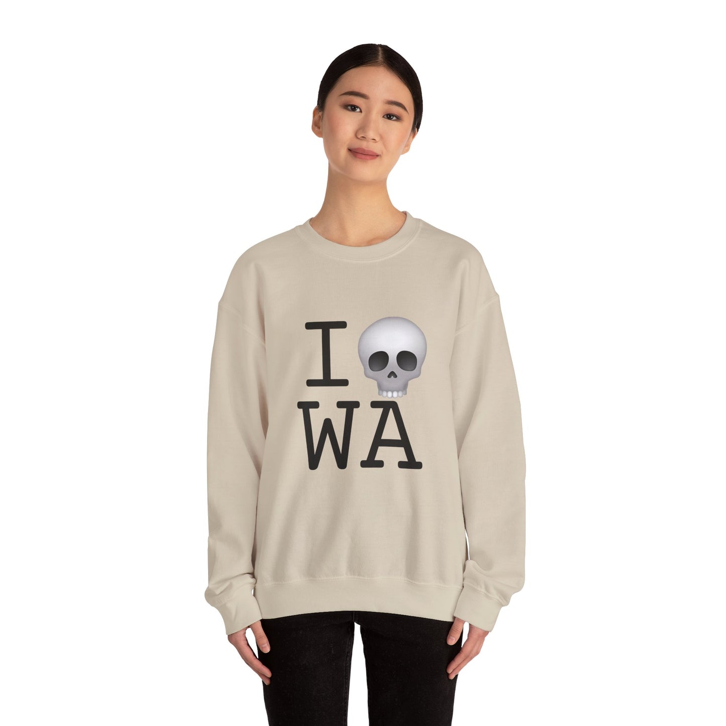 "I'm Dead in Washington" Sweatshirt