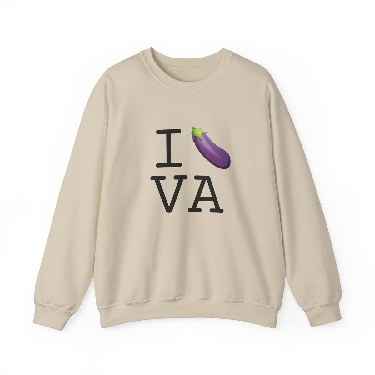 "I Eggplant Virginia" Sweatshirt
