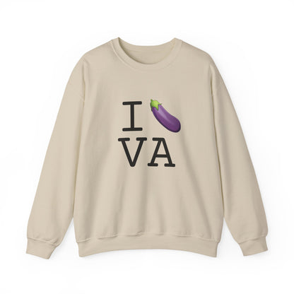 "I Eggplant Virginia" Sweatshirt