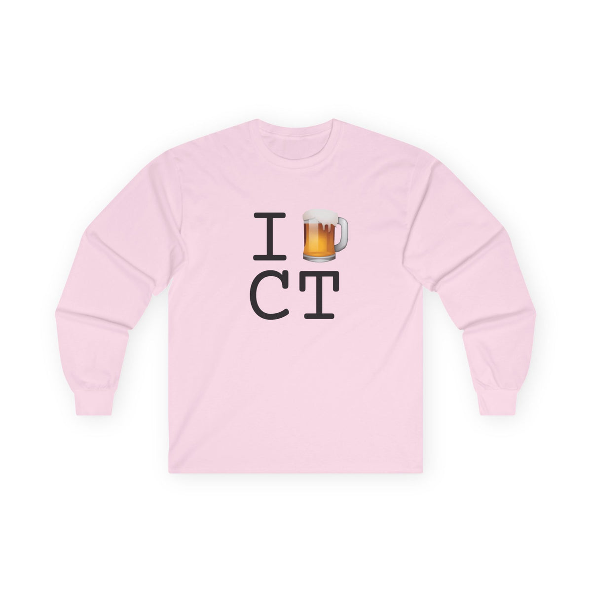 "I Beer Connecticut" Long Sleeve Shirt