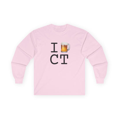 "I Beer Connecticut" Long Sleeve Shirt