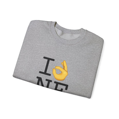 "I'm OK with Nebraska" Sweatshirt