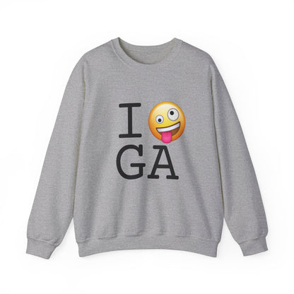 "I'm Crazy about Georgia" Sweatshirt