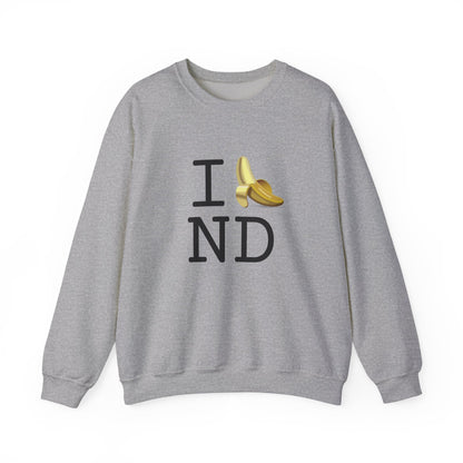 "I'm Bananas about North Dakota" Sweatshirt