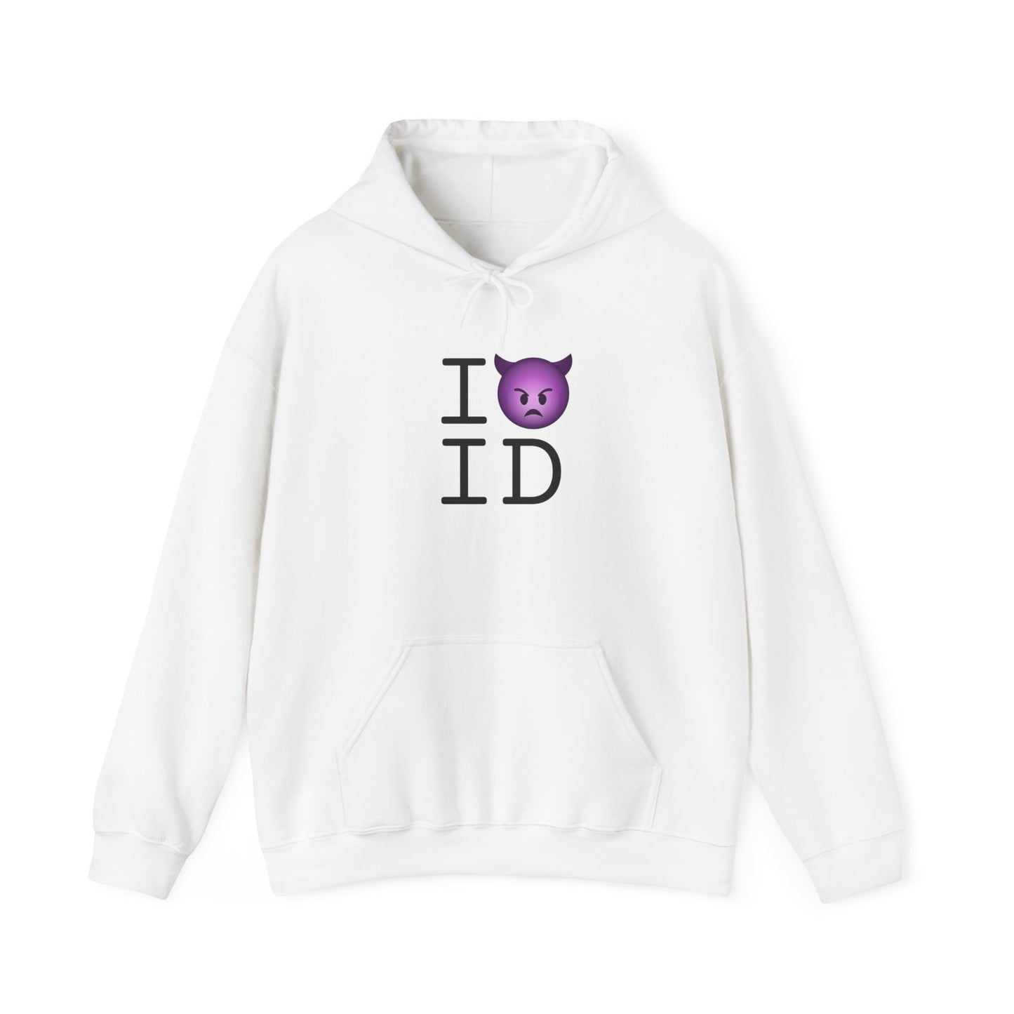 "I'm an Angry Devil about Idaho" Hoodie