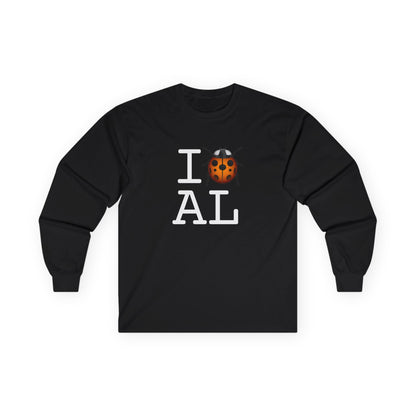 "I Ladybug Alabama" Long Sleeve Shirt
