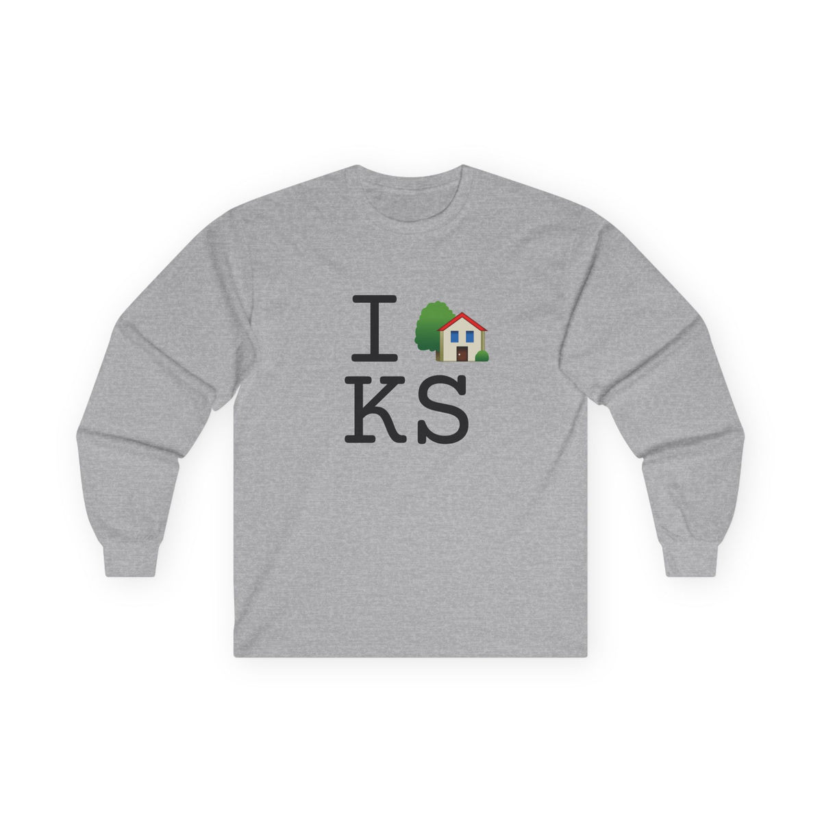 "I'm Home in Kansas" Long Sleeve Shirt
