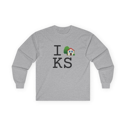 "I'm Home in Kansas" Long Sleeve Shirt