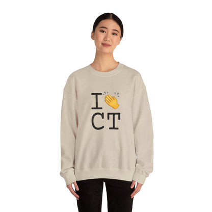 "I Applaud Connecticut" Sweatshirt