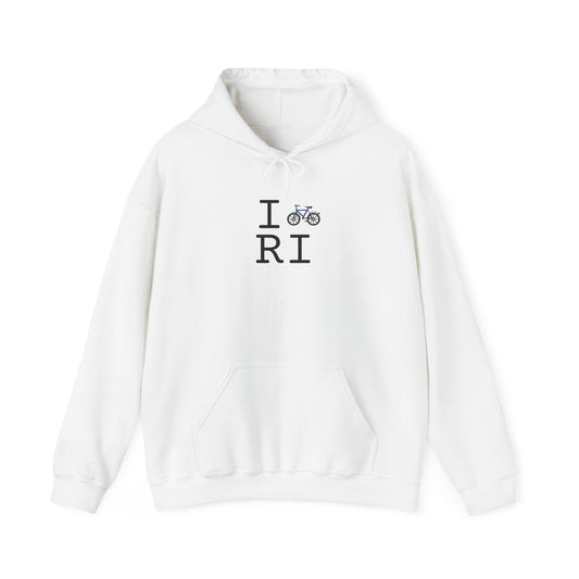 "I Bicycle Rhode Island" Hoodie