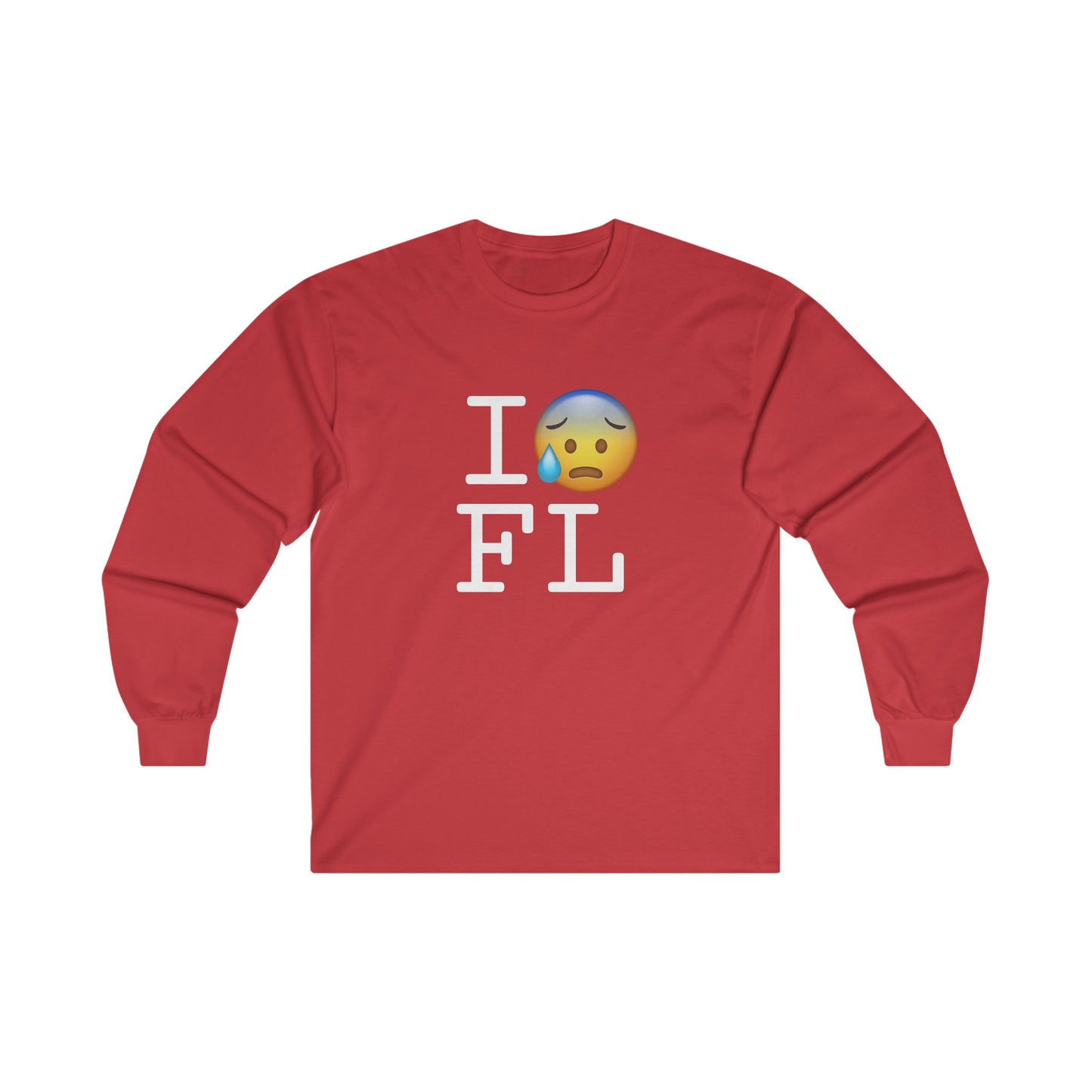 "I'm Anxiously Sweating in Florida" Long Sleeve Shirt