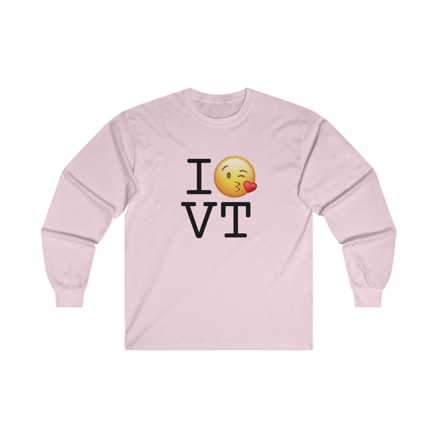 "I Blow a Kiss at Vermont" Long Sleeve Shirt