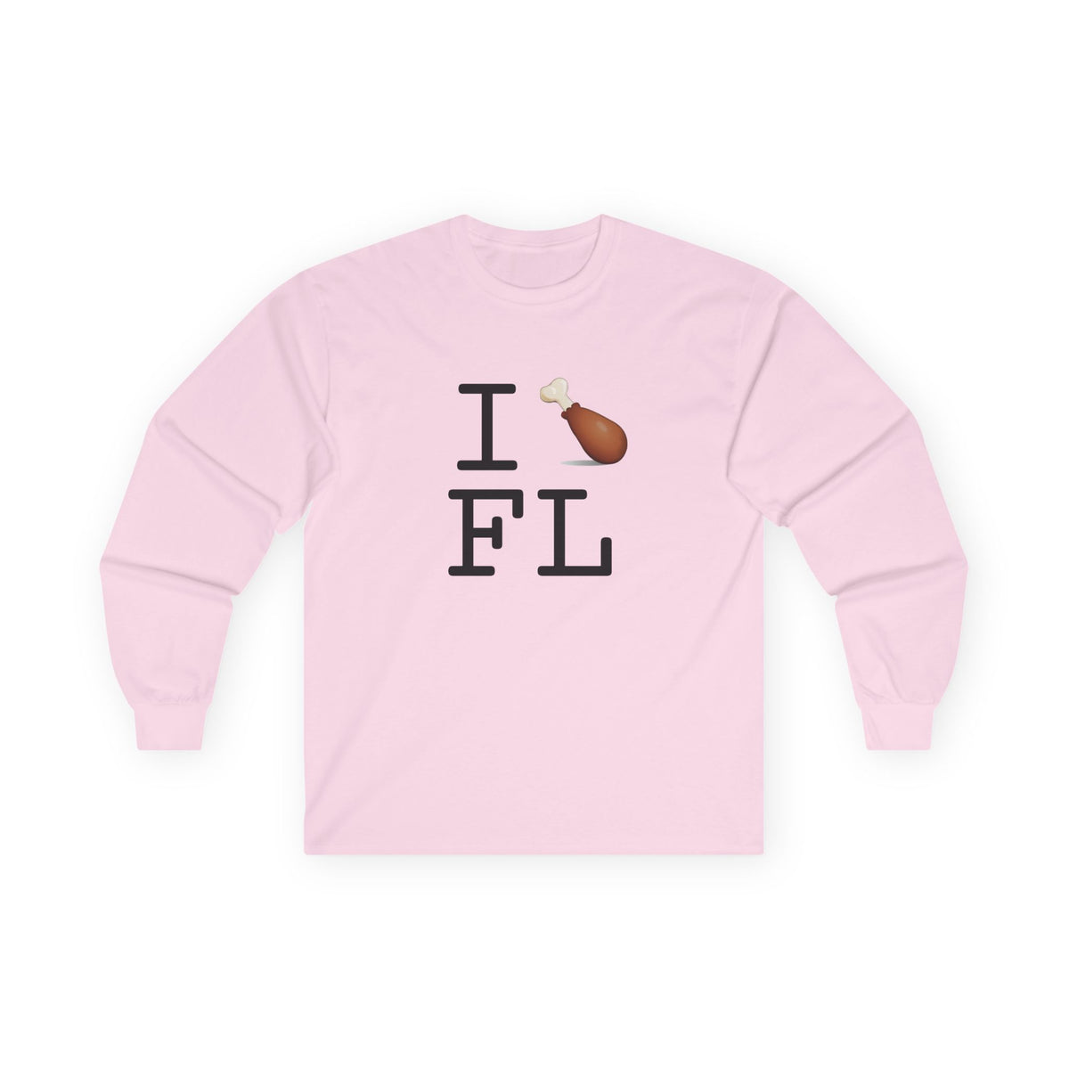 "I Chicken Drumstick Florida" Long Sleeve Shirt