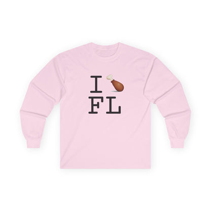 "I Chicken Drumstick Florida" Long Sleeve Shirt