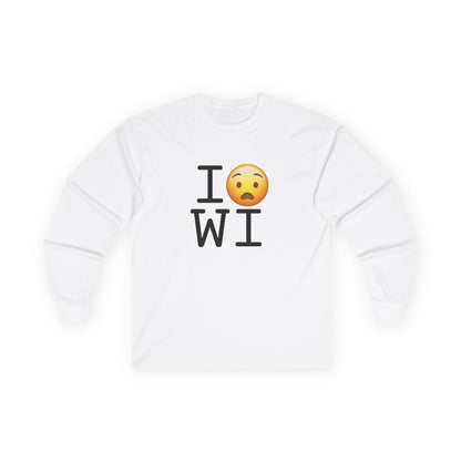 "I'm Anguished about Wisconsin" Long Sleeve Shirt
