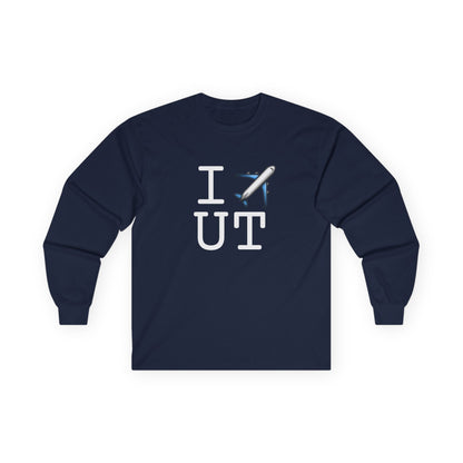 "I Fly Over Utah" Long Sleeve Shirt