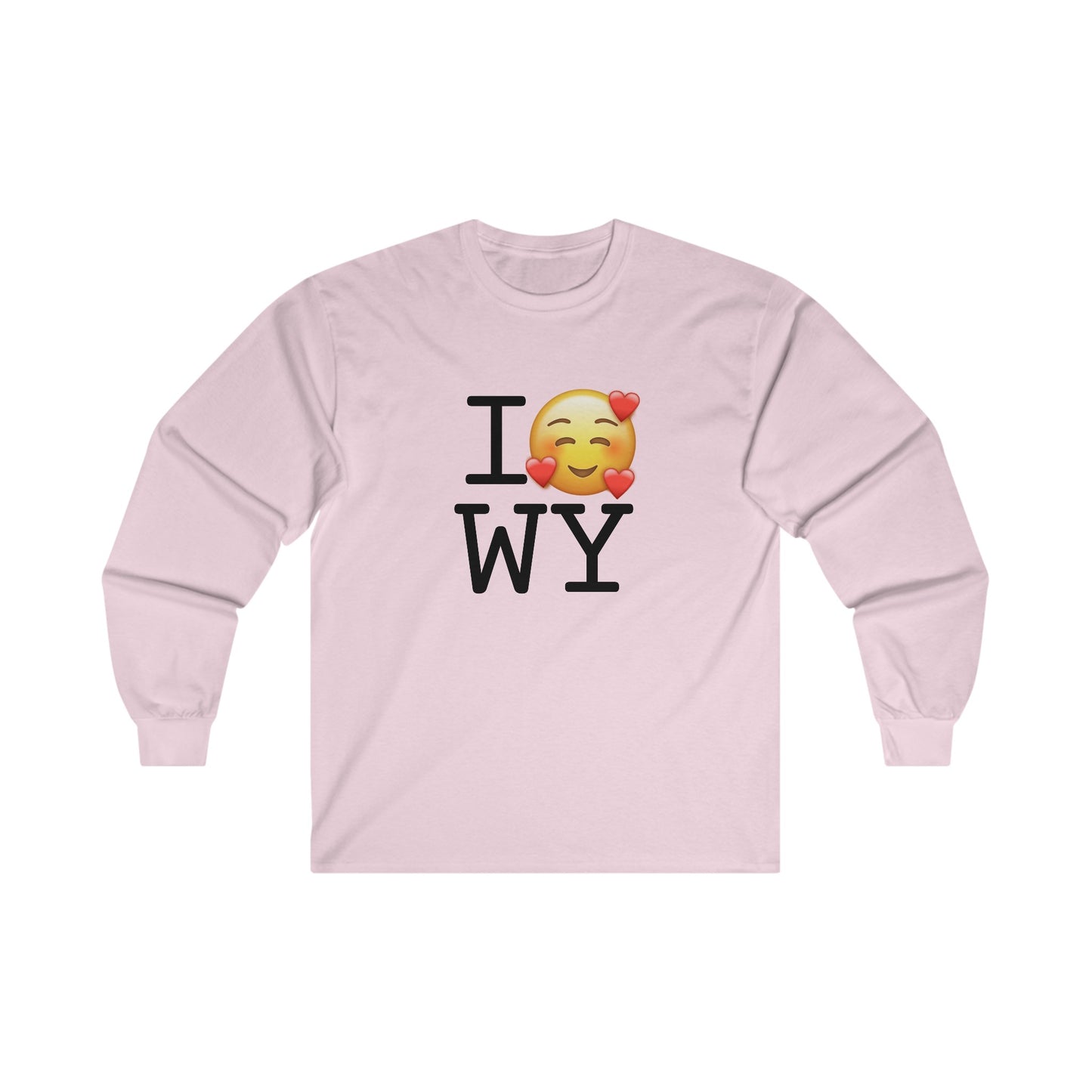 "I Adore Wyoming" Long Sleeve Shirt