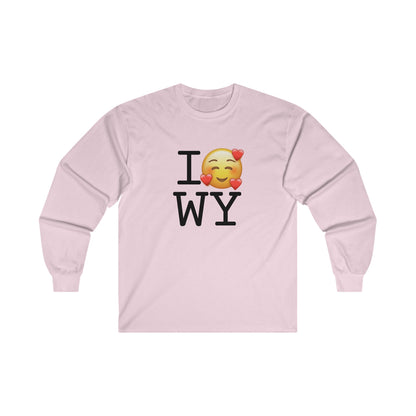 "I Adore Wyoming" Long Sleeve Shirt