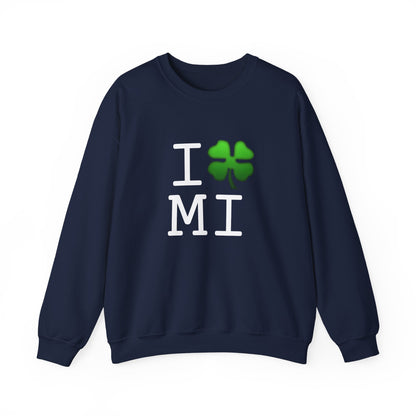 "I'm Lucky (Clover) in Michigan" Sweatshirt