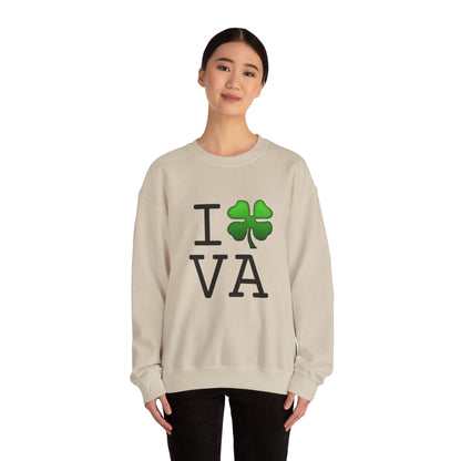 "I'm Lucky (Clover) in Virginia" Sweatshirt