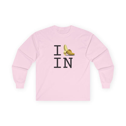 "I'm Bananas about Indiana" Long Sleeve Shirt
