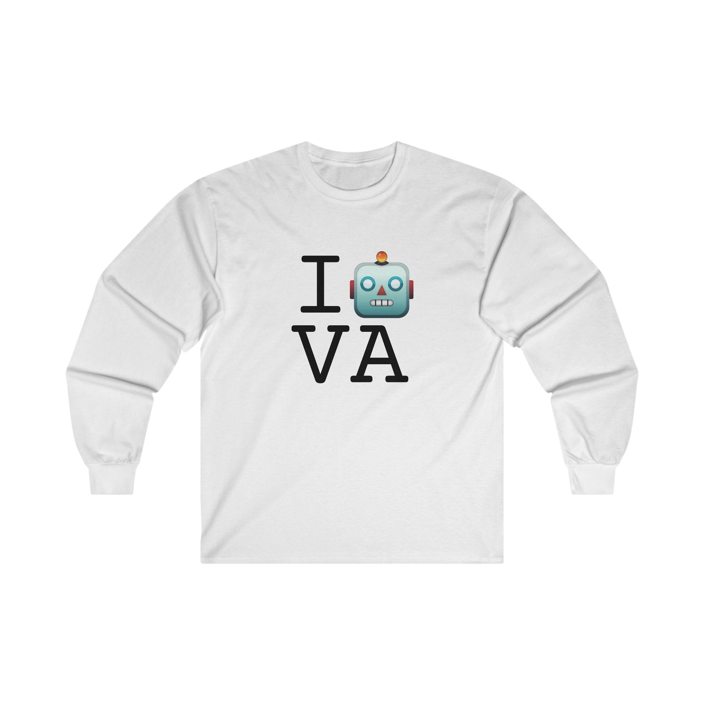 "I'm a Robot in Virginia" Long Sleeve Shirt