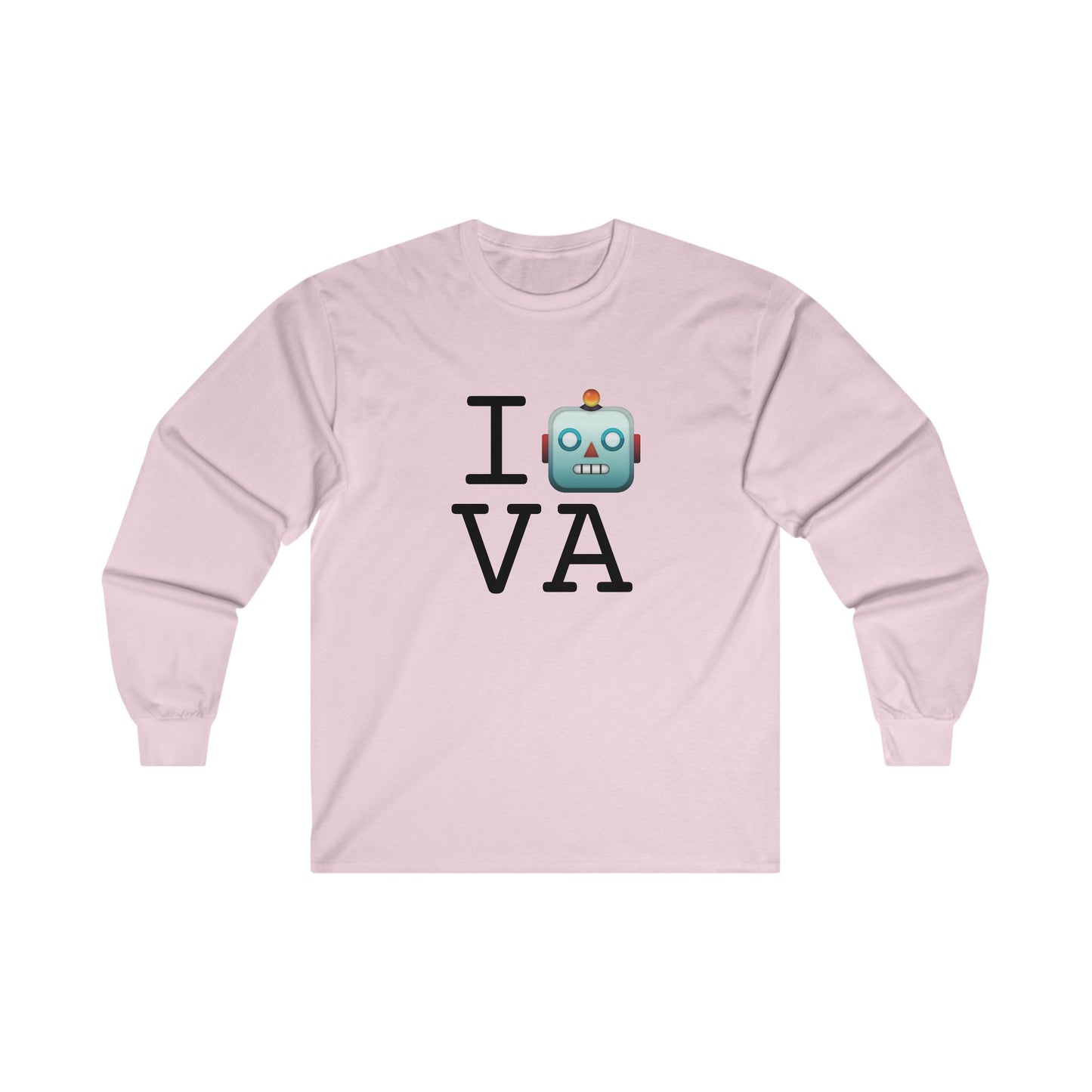 "I'm a Robot in Virginia" Long Sleeve Shirt