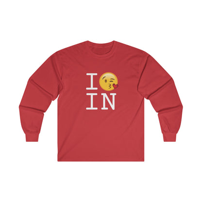 "I Blow a Kiss at Indiana" Long Sleeve Shirt