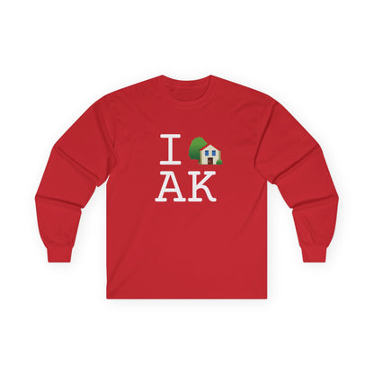 "I'm Home in Alaska" Long Sleeve Shirt