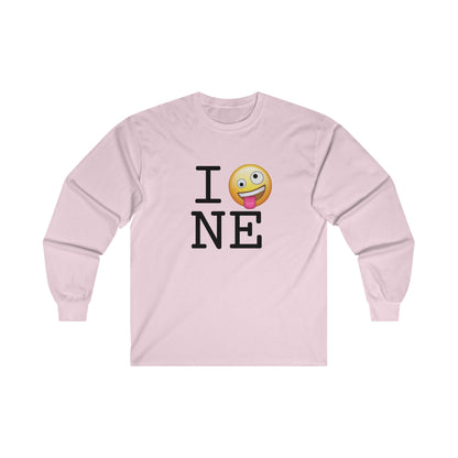 "I'm Crazy about Nebraska" Long Sleeve Shirt