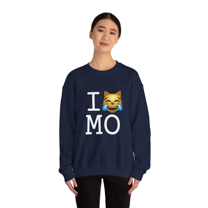 "I'm Laughing like a Cat at Missouri" Sweatshirt