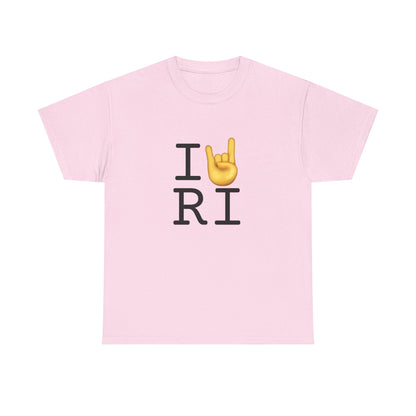 "I Rock On with Rhode Island" Tee