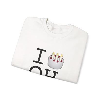 "I Birthday Cake Ohio" Sweatshirt