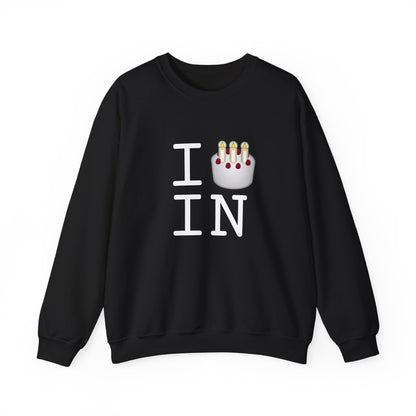 "I Birthday Cake Indiana" Sweatshirt
