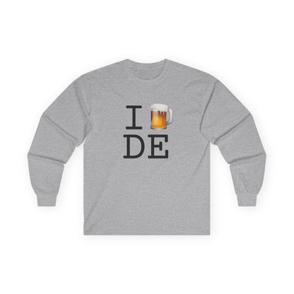 "I Beer Delaware" Long Sleeve Shirt