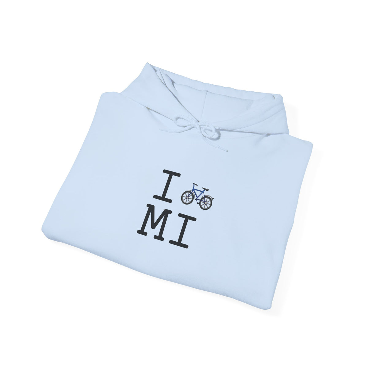 "I Bicycle Michigan" Hoodie