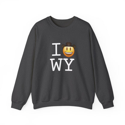 "I'm a Cowboy or Cowgirl in Wyoming" Sweatshirt