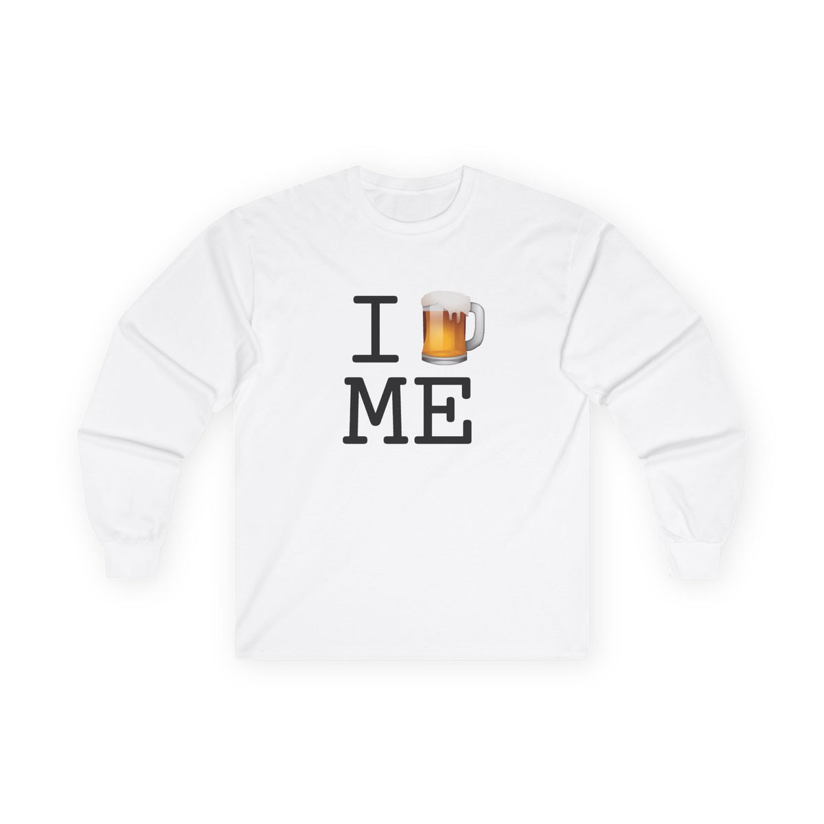 "I Beer Maine" Long Sleeve Shirt