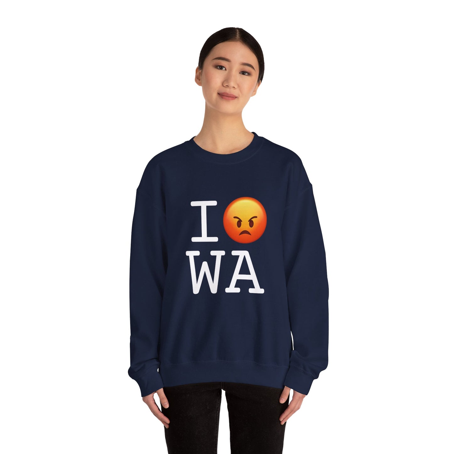 "I'm Angry about Washington" Sweatshirt