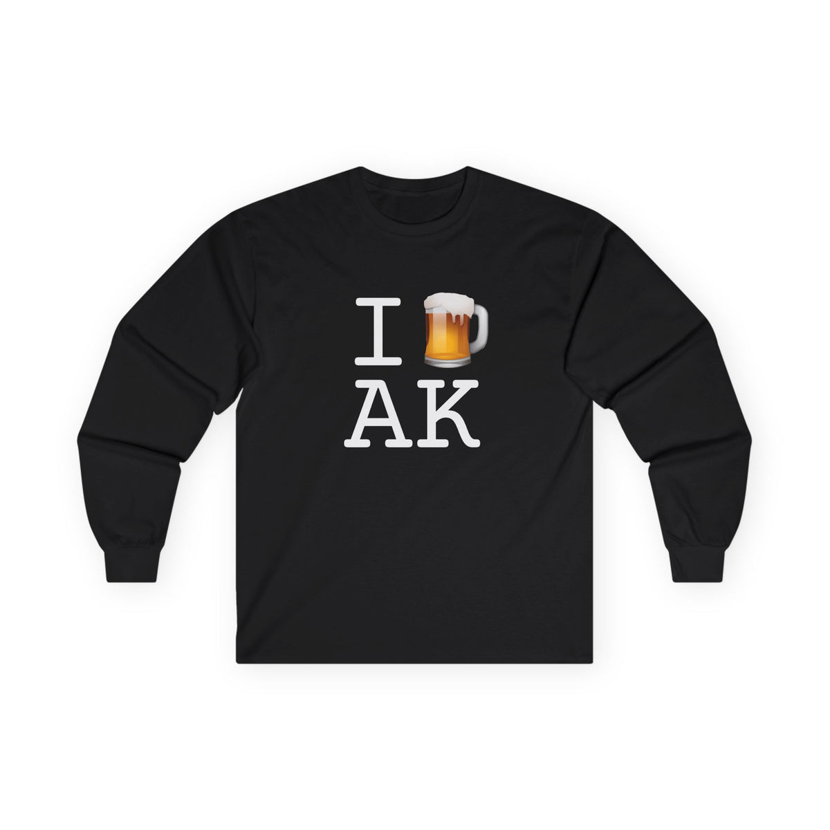 "I Beer Alaska" Long Sleeve Shirt